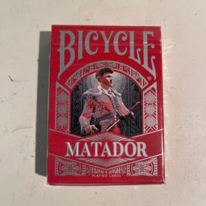Matador Bicycle Playing Cards red