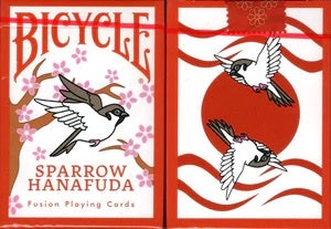 Sparrow Hanafuda Bicycle Playing Cards