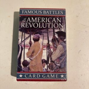 Famous Battles of the American Revolution Playing Cards