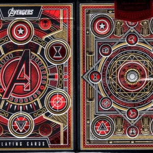 Avengers: Red Edition Playing Cards