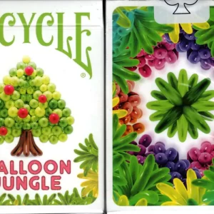 Balloon Jungle Bicycle Playing Cards