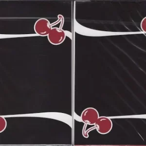 Cherry Casino V3 Black Playing Cards USPCC